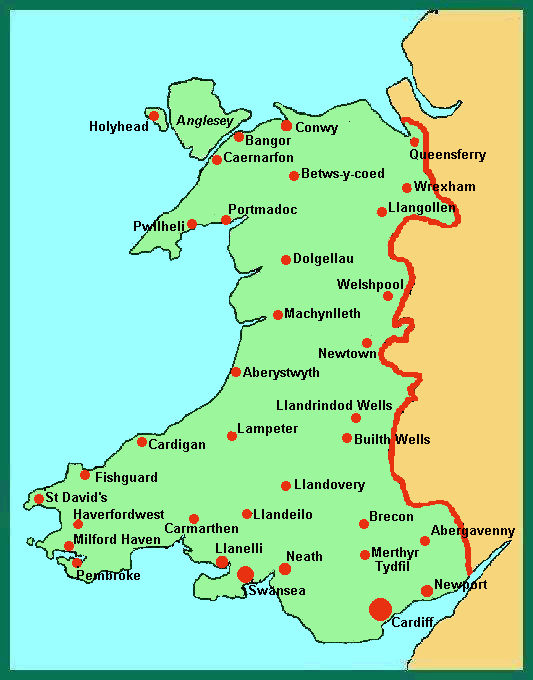 Towns Map