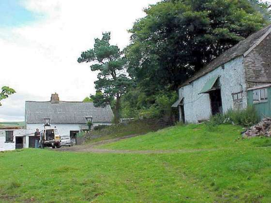 Barn and farmhouse