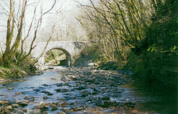 Lower Clydach at Pont Llechart