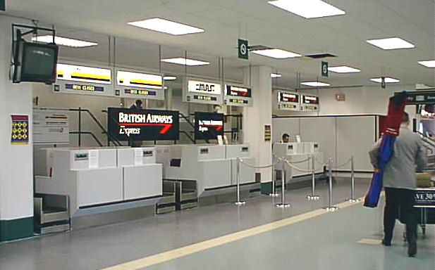 Check-in stations