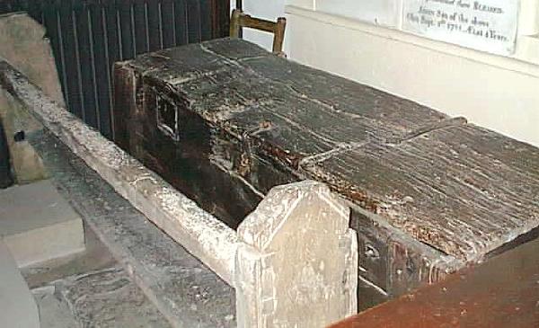 St Cynllo's Church (vestment chest and pew