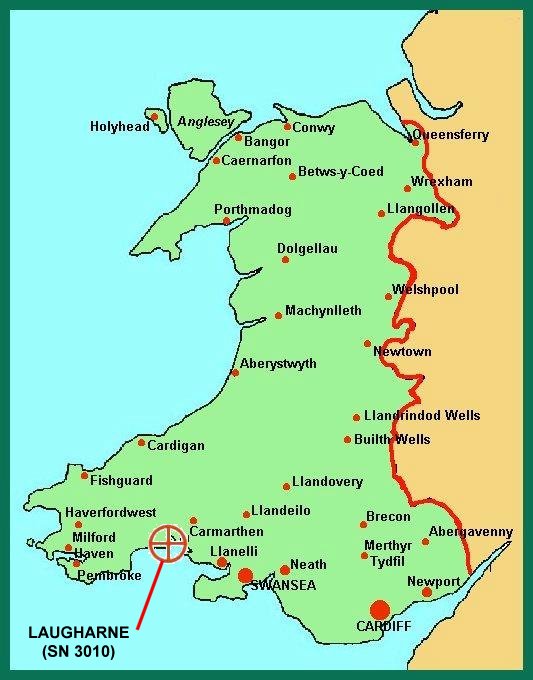 Wales map