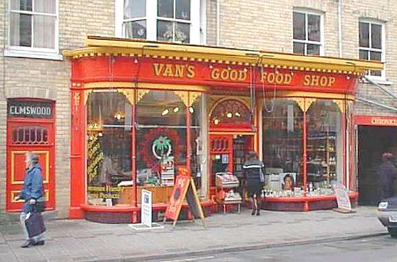 Van's Good Food shop