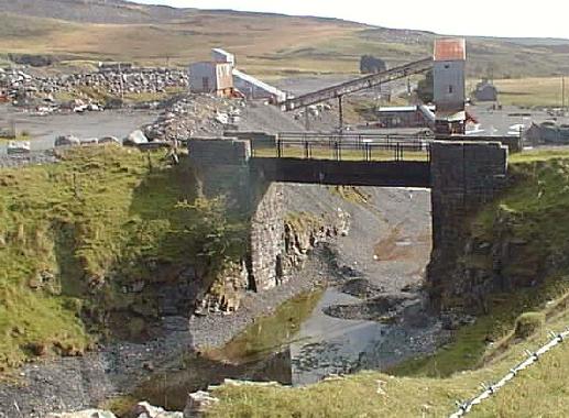 Limestone quarry, Penwyllt