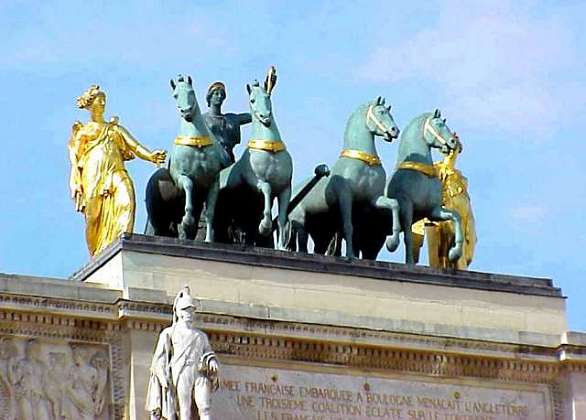 Arc de Triomphe du Carrousel (detail)