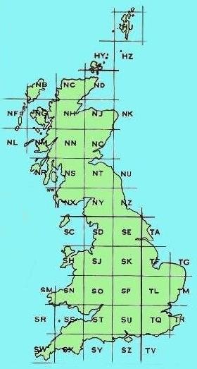 UK Grid Map